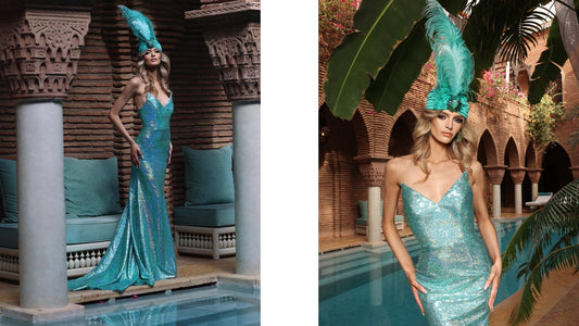 From Mykonos to Monaco: The Mermaid Gown That Travels With You