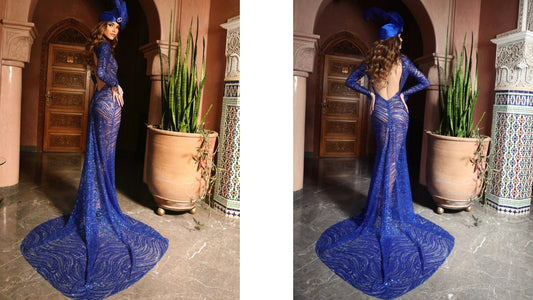 An Invitation to Manhattan: The Midnight Sapphire Silhouette