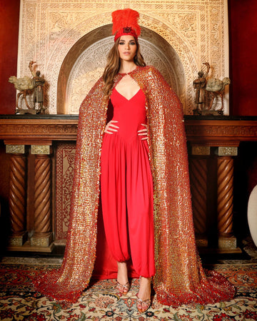 ZUYA THE WARRIOR CAPE