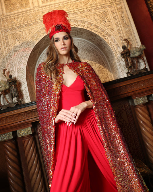 ZUYA THE WARRIOR CAPE