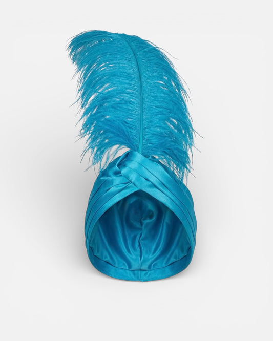 TURBAN WITH FEATHER